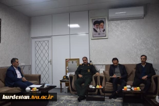 دیدار سرپرست دانشگاه ملی مهارت واحد استان کردستان با  فرمانده سپاه بیت المقدس کردستان 6