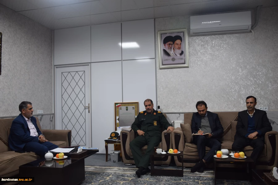 دیدار سرپرست دانشگاه ملی مهارت واحد استان کردستان با  فرمانده سپاه بیت المقدس کردستان 6