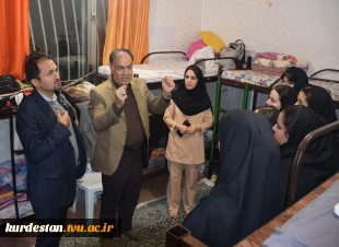 سرپرست دانشگا ملی مهارت کردستان از خوابگاه‌ دانشجویی دختران سنندج بازدید کرد. 3