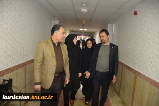 سرپرست دانشگا ملی مهارت کردستان از خوابگاه‌ دانشجویی دختران سنندج بازدید کرد. 4