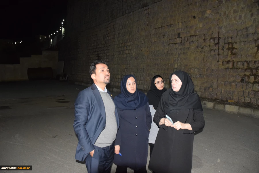 سرپرست دانشگا ملی مهارت کردستان از خوابگاه‌ دانشجویی دختران سنندج بازدید کرد. 8