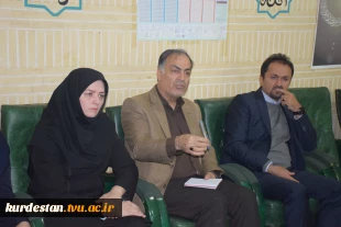 سرپرست دانشگا ملی مهارت کردستان از خوابگاه‌ دانشجویی دختران سنندج بازدید کرد. 12