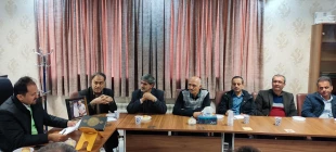 جلسه شورای اداری دانشکده شهید یزدان پناه روز چهارشنبه26آذر ماه با حضور دکتر نسائی،معاونین وکارکنان اداری برگزار گردید. 7