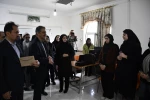 بازدید دکتر زمانی و اعضای هیئت رئیسه دانشگاه ملی مهارت از آموزشکده دختران سنندج 3