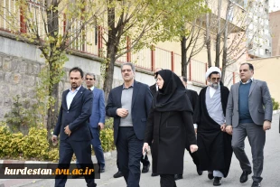 بازدید دکتر زمانی و اعضای هیئت رئیسه دانشگاه ملی مهارت از آموزشکده دختران سنندج 4