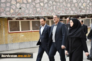 بازدید دکتر زمانی و اعضای هیئت رئیسه دانشگاه ملی مهارت از آموزشکده دختران سنندج 5