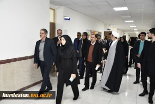 بازدید دکتر زمانی و اعضای هیئت رئیسه دانشگاه ملی مهارت از آموزشکده دختران سنندج 6