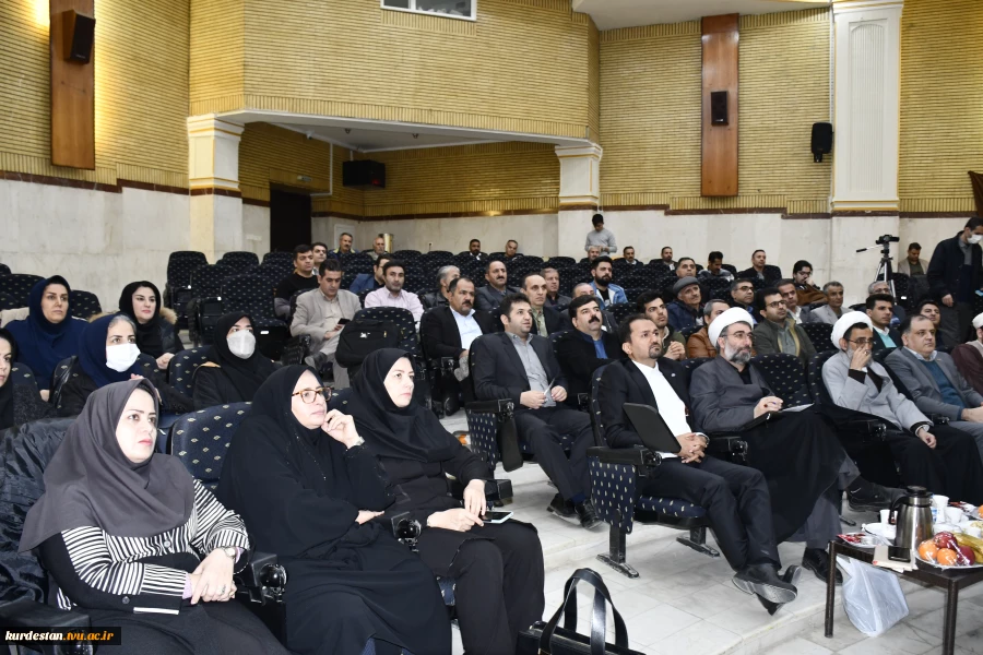 دیدار رئیس دانشگاه ملی مهارت با اعضای هیئت علمی، مدیران و کارکنان واحد استانی کردستان 3