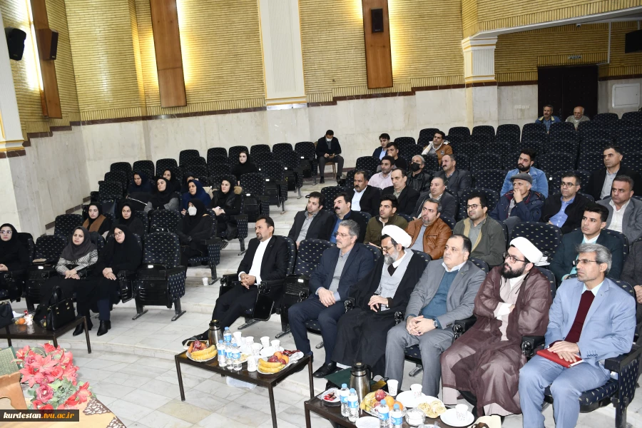 دیدار رئیس دانشگاه ملی مهارت با اعضای هیئت علمی، مدیران و کارکنان واحد استانی کردستان 6