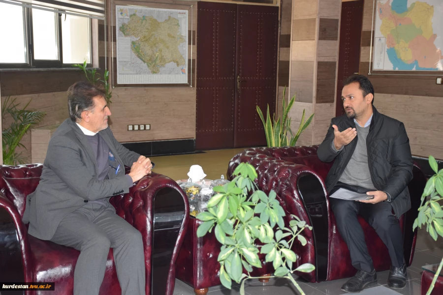 دیدار سرپرست دانشگاه ملی مهارت کردستان با مدیرعامل شرکت گاز استان 2