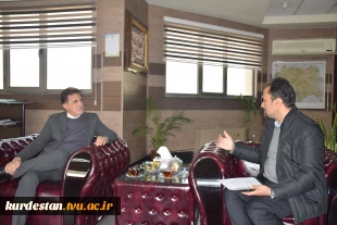 دیدار سرپرست دانشگاه ملی مهارت کردستان با مدیرعامل شرکت گاز استان 3