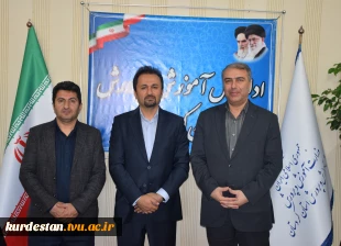 به منظور توسعه همکاری‌های آموزشی؛ سرپرست دانشگاه ملی مهارت کردستان با مدیرکل آموزش و پرورش استان دیدار کرد 3