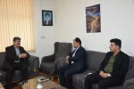 نشست مشترک سرپرست واحد استانی کردستان با معاون عمرانی استاندار با موضوع پیگیری اعتبارات سفرریاست جمهوری و ادامه اجرای دیوار حائل آموزشکده دختران ومجتمع نگین آبیدر  3