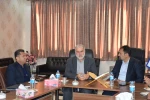 در نشستی با حضور رئیس دانشگاه ملی مهارت کردستان و مدیرکل کمیته امداد امام خمینی(ره) استان ، راهکارهای توسعه و تقویت همکاری و تعامل بین دو مجموعه هم‌اندیشی شد. 3