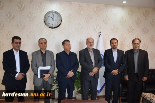 در نشستی با حضور رئیس دانشگاه ملی مهارت کردستان و مدیرکل کمیته امداد امام خمینی(ره) استان ، راهکارهای توسعه و تقویت همکاری و تعامل بین دو مجموعه هم‌اندیشی شد. 5
