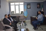 در ادامه رایزنی های استانی جهت حل مشکلات دانشگاه:  2