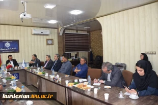 جلسه شورای اداری دانشگاه ملی مهارت، مرکز سقز با حضور ریاست استان و برخی از اعضای واحد استانی برگزارشد. 5