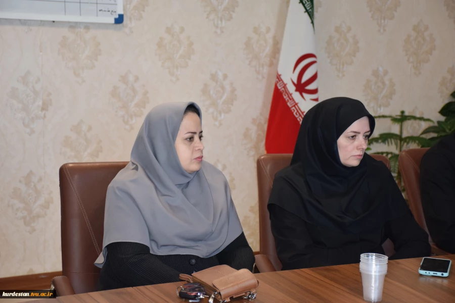 جلسه معارفه دبیر دفتر هم اندیشی نهاد رهبری دانشگاه ملی مهارت کردستان برگزارشد  3