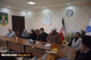 جلسه معارفه دبیر دفتر هم اندیشی نهاد رهبری دانشگاه ملی مهارت کردستان برگزارشد  4