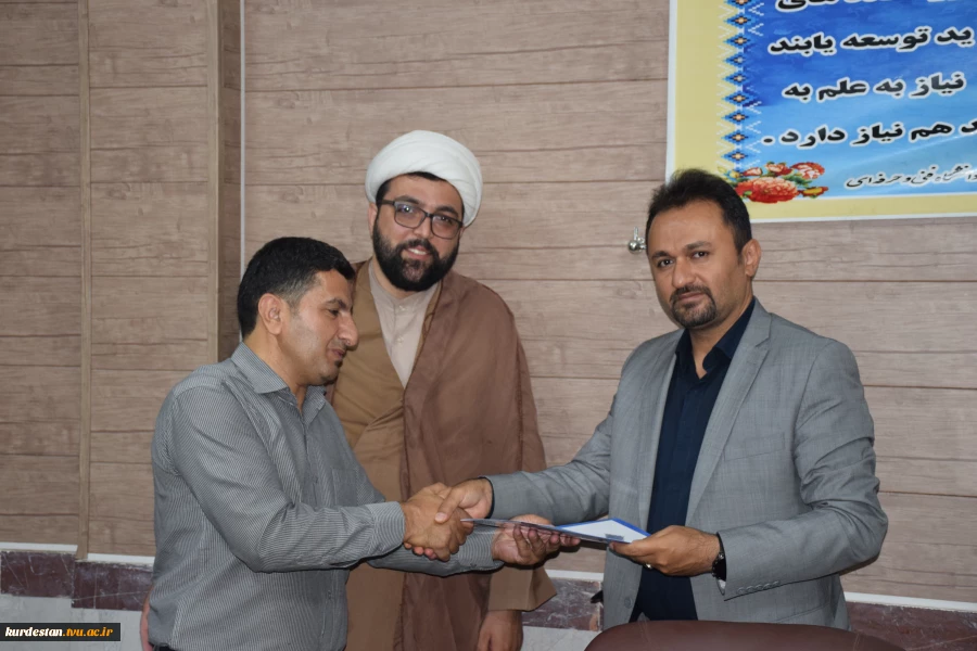 مراسم معارفه معاون آموزشی آموزشکده دختران سنندج برگزار شد 6