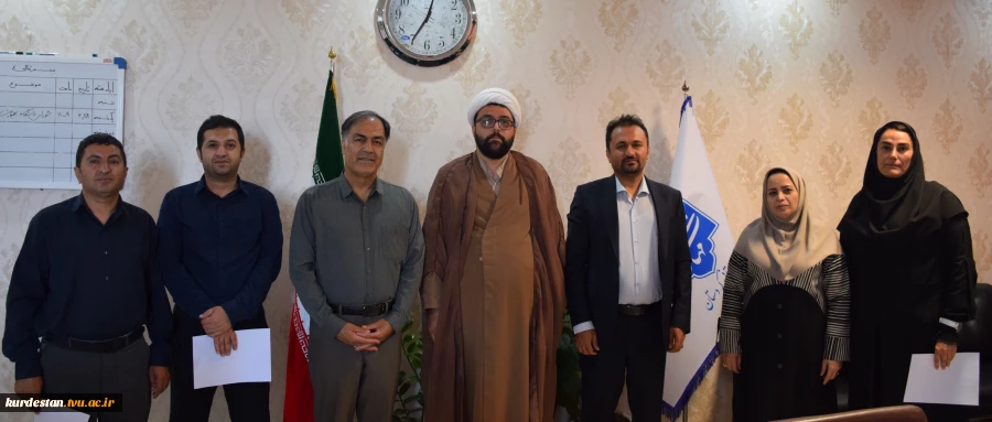 برگزاری اولین جلسه دفترهم اندیشی نهاد رهبری در دانشگاه ملی مهارت واحد استان کردستان 2