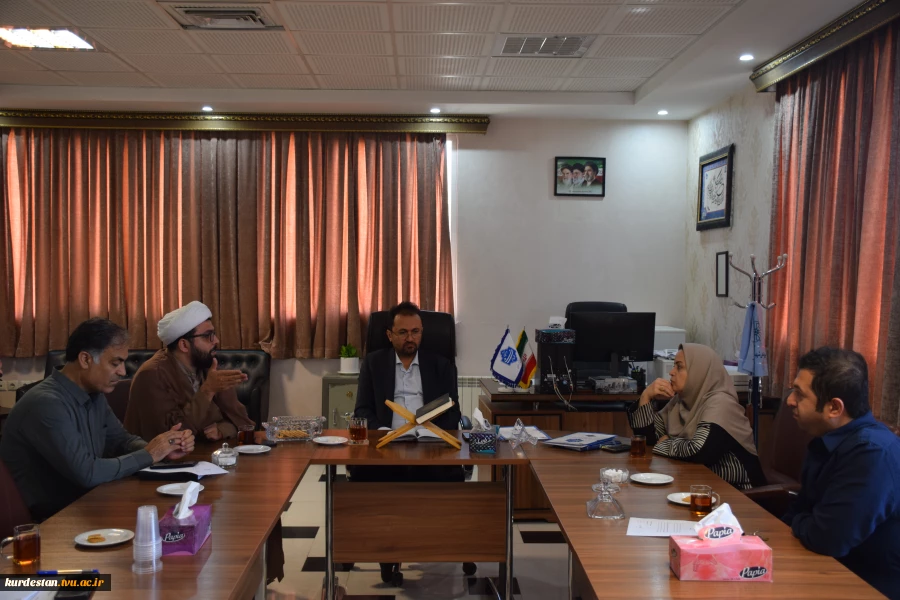 برگزاری اولین جلسه دفترهم اندیشی نهاد رهبری در دانشگاه ملی مهارت واحد استان کردستان 3
