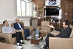 در دیدار رئیس دانشگاه با مدیرکل بنیاد شهید استان: 2